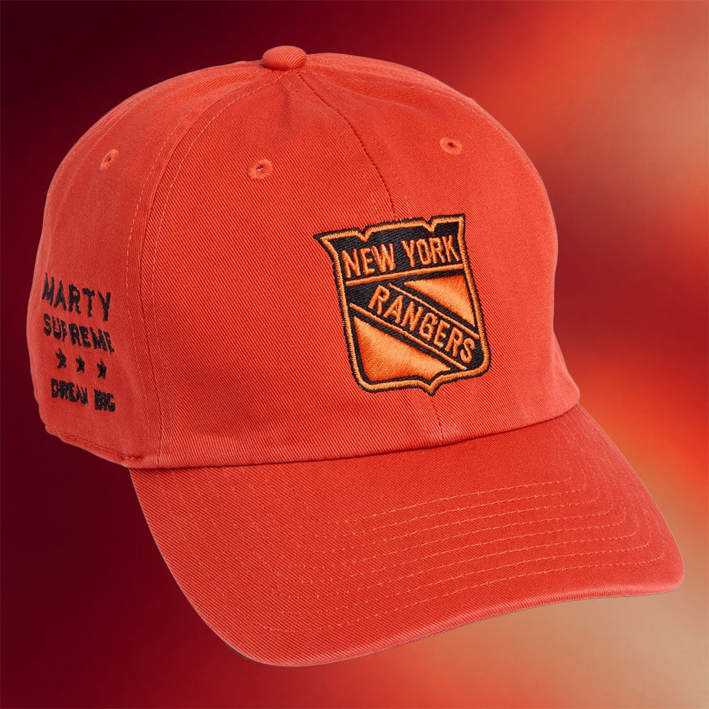 A24 Marty Supreme x 47 New York Rangers Hat Embroidered Rangers Merch Gifts For Ice Hockey Fans - Merchluma