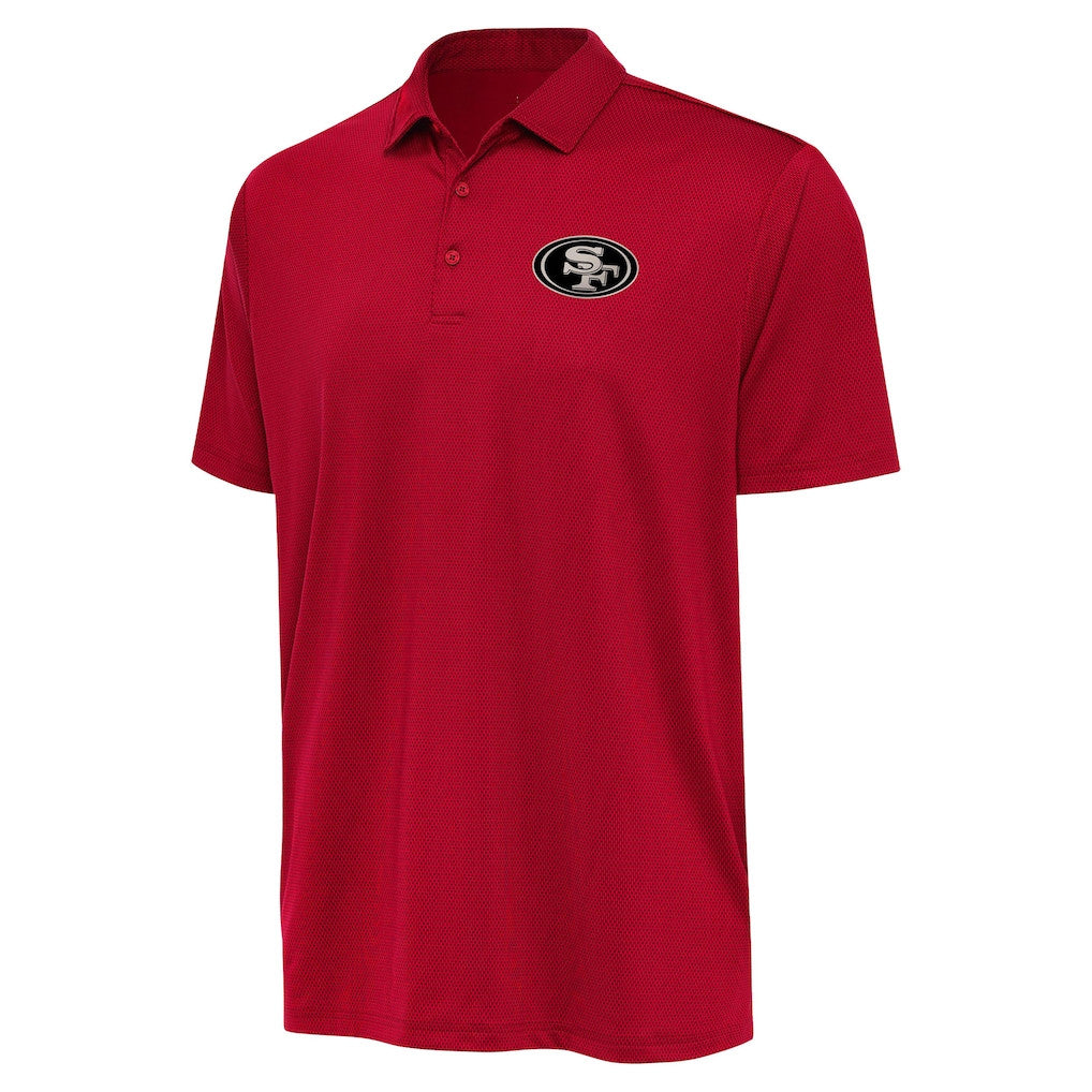 San Francisco 49ers Merch 2026 49ers Antigua Ellipse Performance Polo Shirt Football Fan Gear - Merchluma