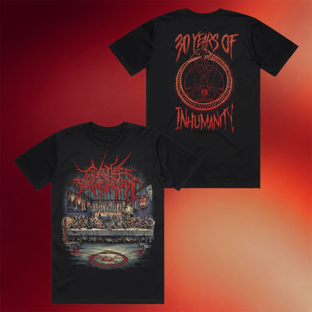 Cattle Decapitation Merch The Blast Supper T-Shirt 30 Years Of Inhumanity Shirt Gift For Fans - Merchluma