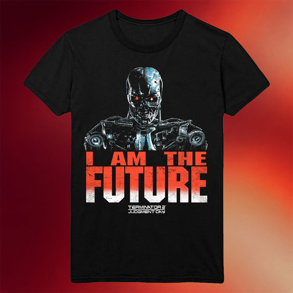 Cavitycolors Merch 2026 T2 Endoskeleton Promo T-Shirt I Am The Future Shirt Terminator 2 Merch - Merchluma