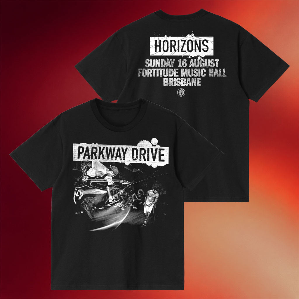 Parkway Drive Rock Merch 2026 Brisbane Horizons AUG 16 T-Shirt Gift Ideas For Music Lovers - Merchluma