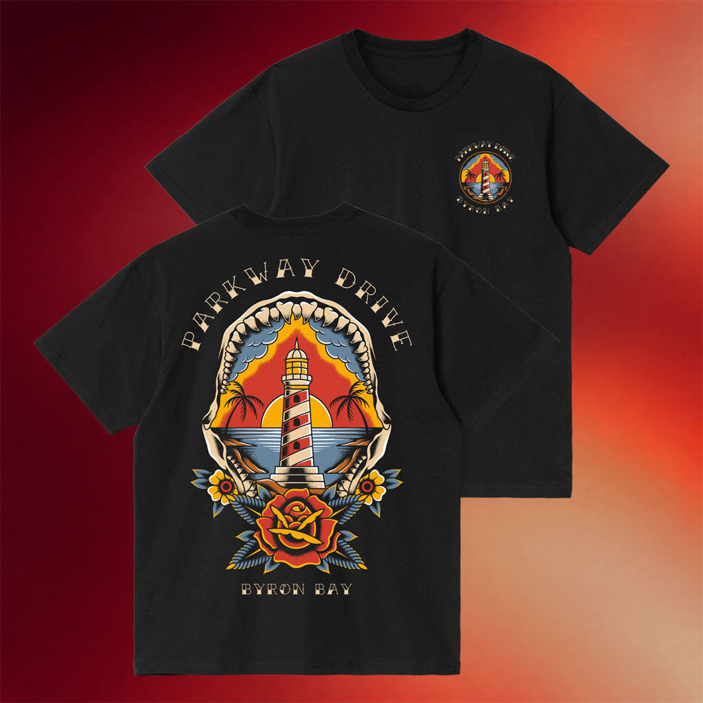 Parkway Drive Rock Merch 2026 Shark Jaw T-Shirt Presents For Rock Music Lovers - Merchluma