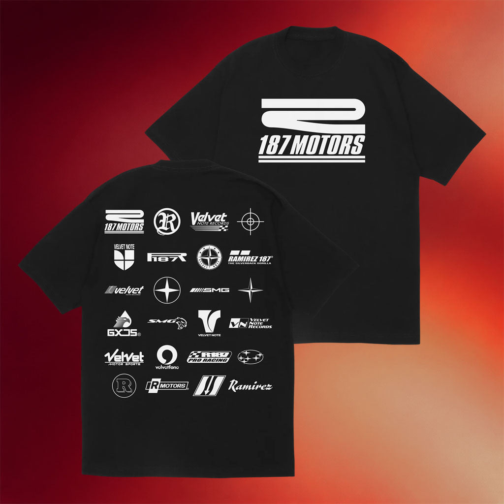Ramirez 187 Merch 2026 R187 Motors T-Shirt Black Birthday Gift Ideas For Him - Merchluma