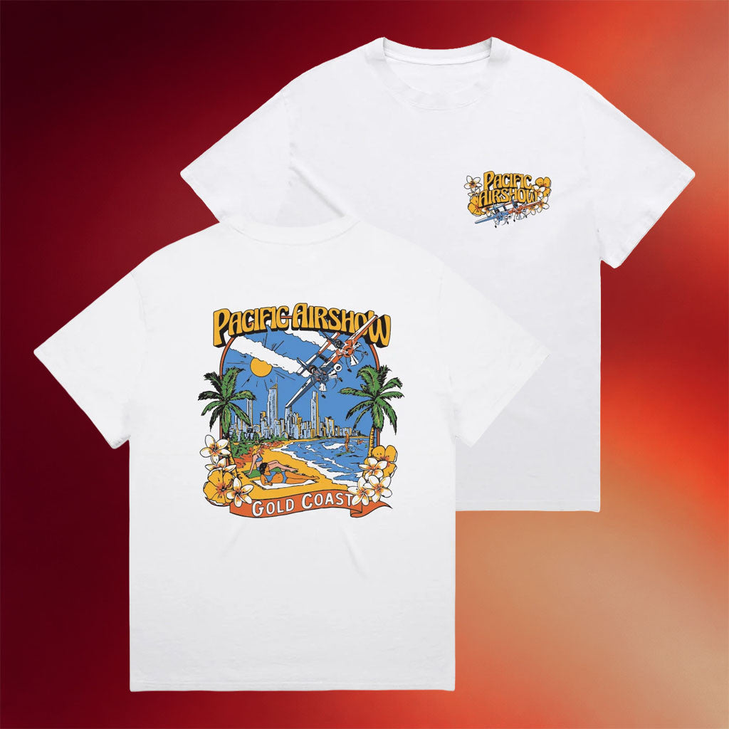 Pacific Airshow Merch 2026 Vacay T-Shirt Pacific Airshow Gold Coast Shirt Gift For Friends - Merchluma