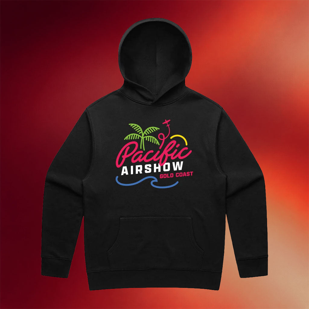 Pacific Airshow Merch 2026 Tropic Hoodie Black Unique Birthday Gift For Husband - Merchluma