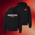 Undertale Symphony Merch 2026 Undertale The Determination Symphony World Tour Hoodie Black - Merchluma
