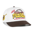 San Diego Padres Merch 2026 SD Padres 47 Glizzy Collection Hitch Adjustable Hat White Brown - Merchluma