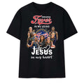 Indiana Fever In My Veins Jesus In My Heart Team Graphic 2026 T-Shirt Basketball Fan Gifts - Merchluma