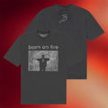 Born On Fire Merch 2026 Blessd X Born On Fire T-Shirt Gift Ideas For Rap Lovers - Merchluma