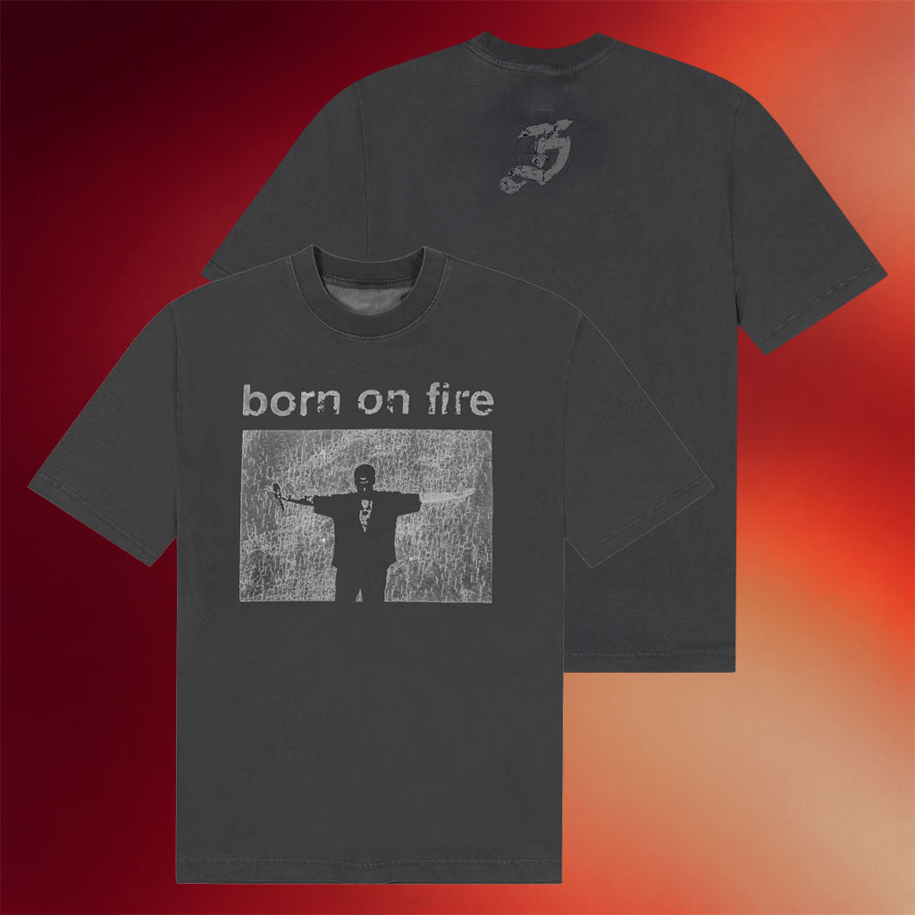 Born On Fire Merch 2026 Blessd X Born On Fire T-Shirt Gift Ideas For Rap Lovers - Merchluma