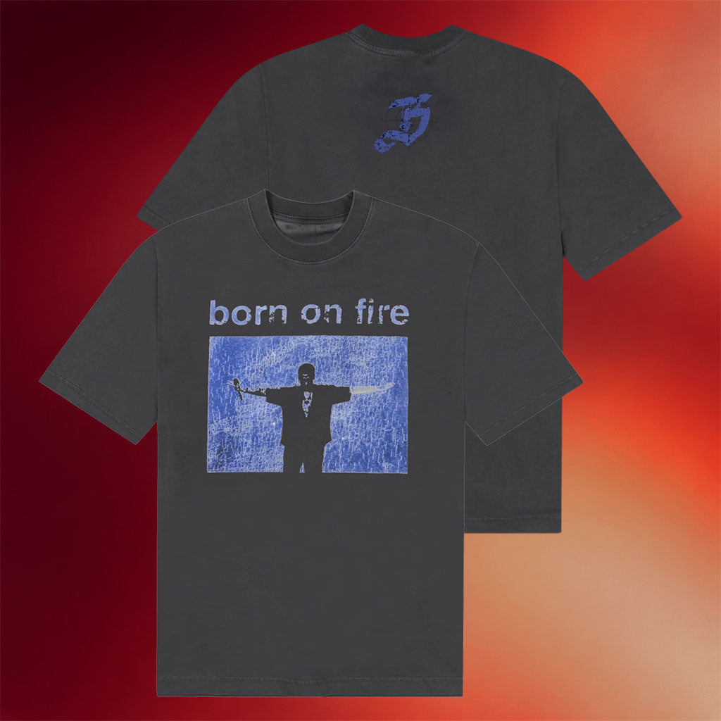 Born On Fire Merch 2026 Blessd X Born On Fire T-Shirt Rapper Fan Gear Gift For Brothers - Merchluma
