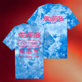 Darko US Merch DM3 Blue Tie Dye T-Shirt Music Related Gifts For Guys - Merchluma