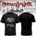 Motionless In White The Sweat And Blood Tour 2026 Signature T-Shirt MIW Merch Music Fan Apparel - Merchluma