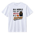 In A World Full Of Bullies Be A Sophie Cunningham 8 T-Shirt Sophie Cunningham Poiting Merch - Merchluma