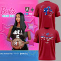 Angel Reese Atlanta Dream Barbie USA T-Shirt Angel Reese Merch 2026 Gift For Basketball Lover - Merchluma