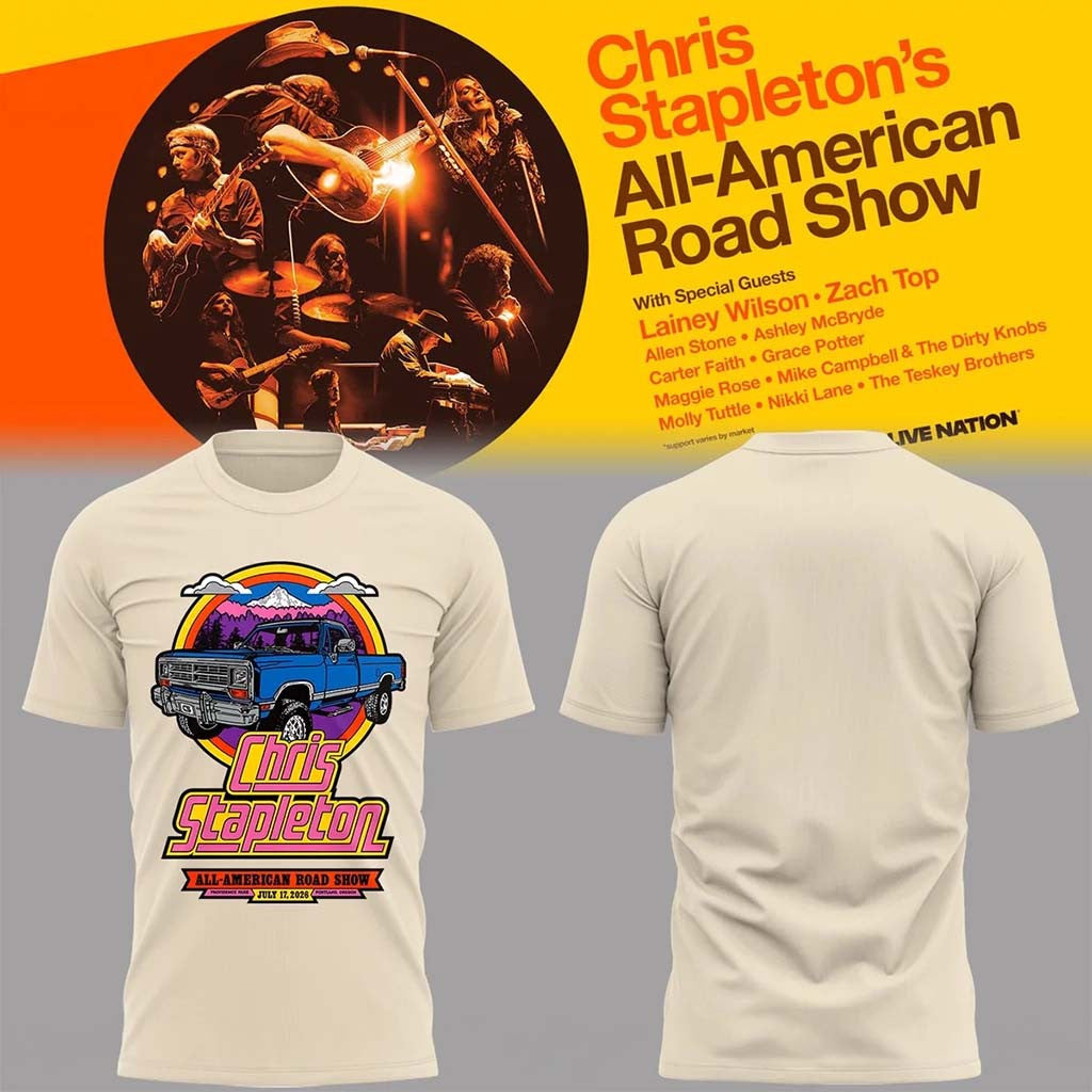 Chris s Merch All American Road Show In Providence Park Shirt Gifts For Music Lovers - Merchluma