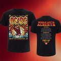 ACDC Power Up Tour Merch 2026 Edmonton Concert T-Shirt Rock Band Fan Apparel Gifts For Him - Merchluma