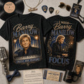 Barry Manilow Merch 2026 I Need Barry Manilow To Focus T-Shirt Barry Manilow Fan Outfits - Merchluma
