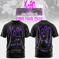 Korn Euro Tour 2026 T-Shirt Korn Band Merch Unique Gift For Music Lovers - Merchluma