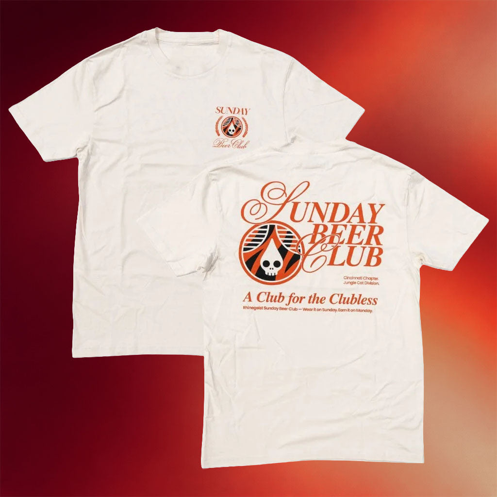 Rhinegeist Brewery Merch 2026 Sunday Beer Club T-Shirt Unique Birthday Gift For Brothers - Merchluma