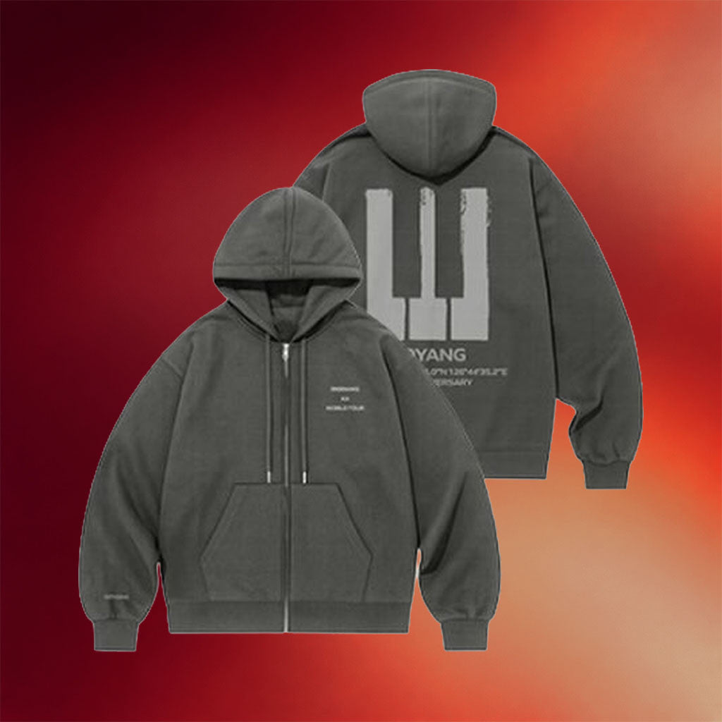 BigBang 2026 2027 World Tour Merch BigBang 20th Anniversary Zip Hoodie Kpop Merchandise Gifts - Merchluma