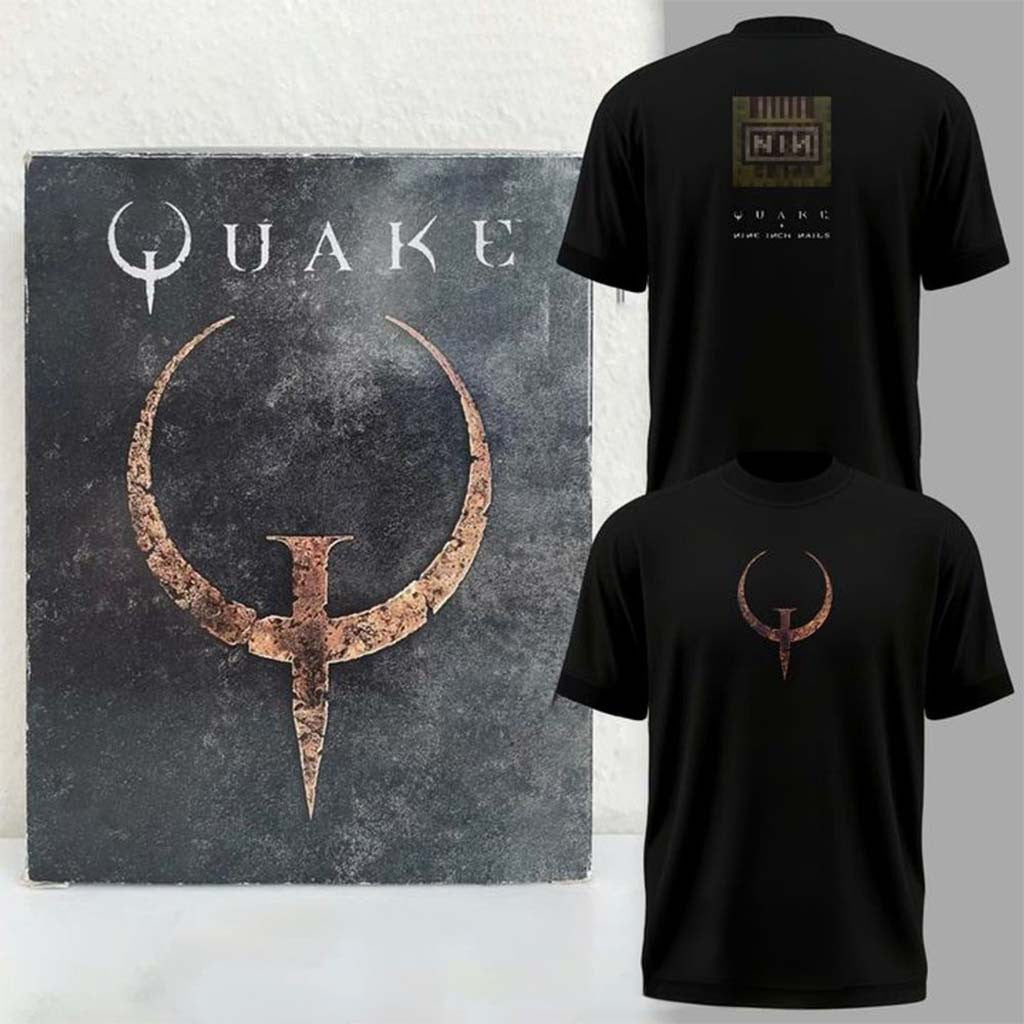 Nine Inch Nails QUAKE Album 30th Anniversary Special Shirt NIN Merch Gift For Band Fans - Merchluma