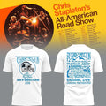 Carolina Panthers X Chris Stapleton All American Road Show Shirt Panthers Merch White - Merchluma