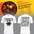 Chris Stapleton Merch 2026 All American Road Show Nashville TN T-Shirt White Fans Gifts - Merchluma