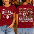 Indiana Hoosiers Merch 2026 Autumn Festive Cheer T-Shirt Game Day Apparel Gift For Fans - Merchluma