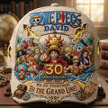 Personalized One Piece 30th Anniversary Hat We Go Together To The Grand Line Cap One Piece Merch - Merchluma