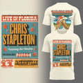 Chris Stapleton Merch All American Road Show T-Shirt Presents For Music Lovers - Merchluma