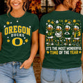 Oregon Ducks Merch 2026 Autumn Festive Cheer T-Shirt Cute Fall Looks Gift For Sports Fans - Merchluma