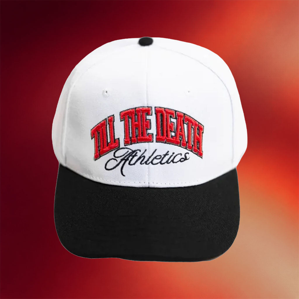 TTD Athletics Merch 2026 Till The Death Athletic Two Tone Embroidered Hat Best Gift For Brother - Merchluma