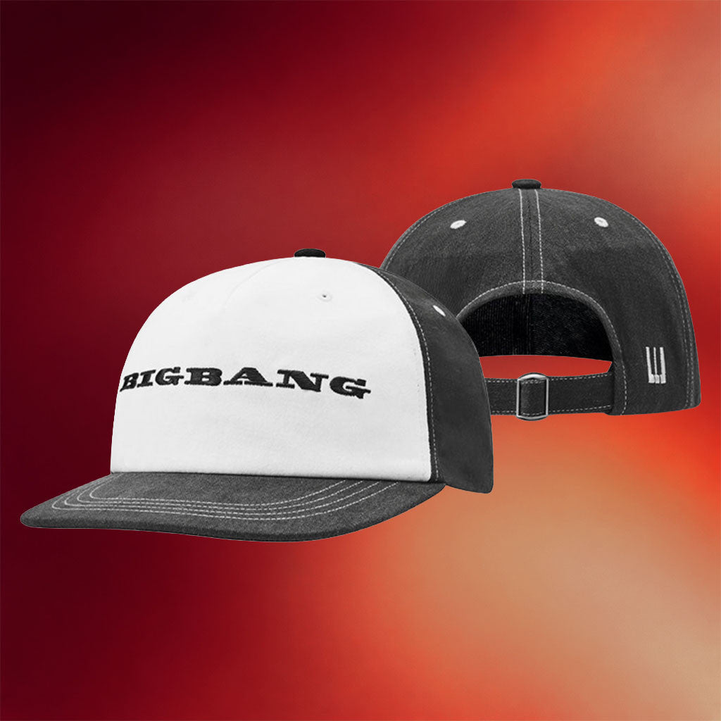 BigBang 2026 2027 World Tour Merch BigBang Logo Two Tone Hat Embroidered Gift For Kpop Fans - Merchluma