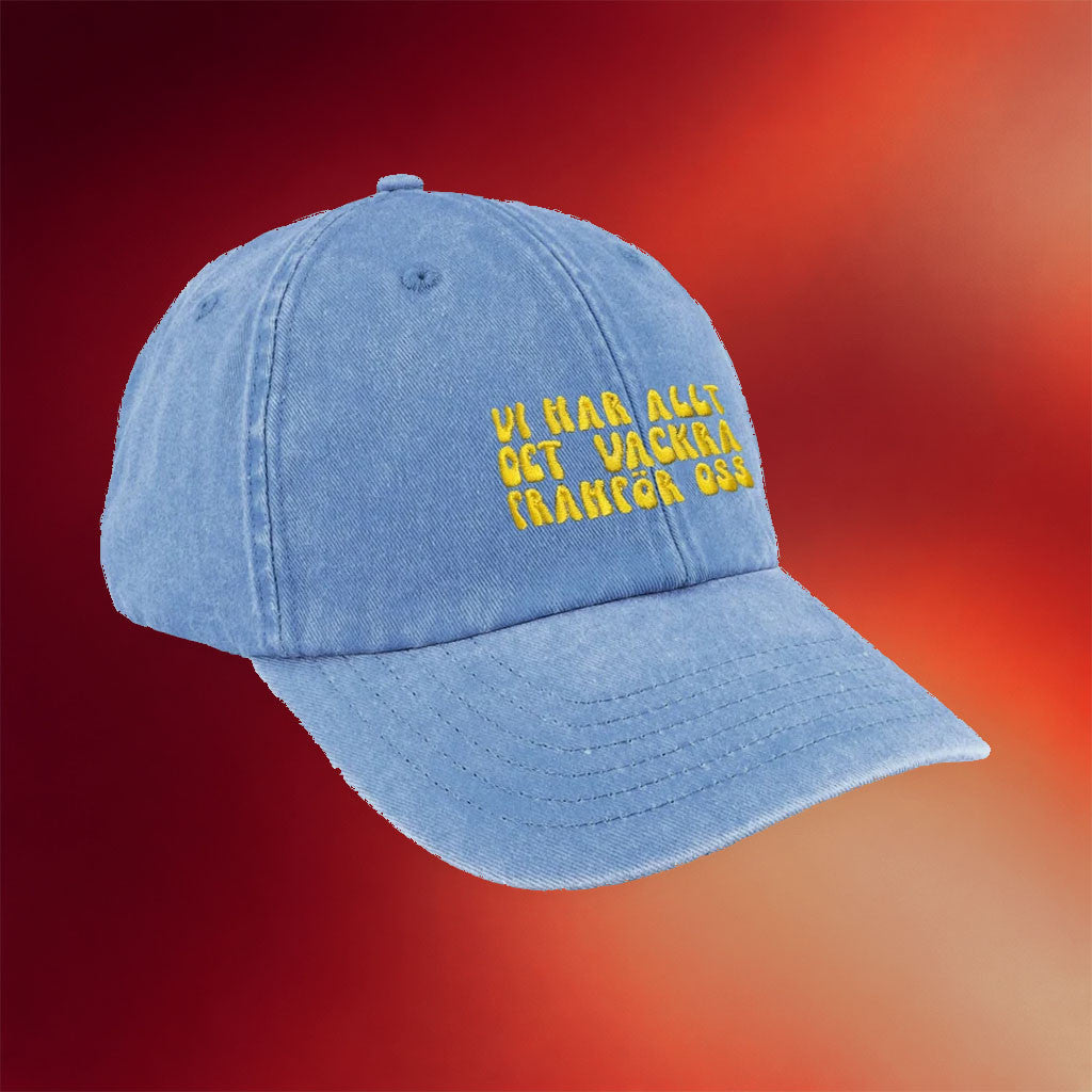 Benjamin Ingrosso Merch 2026 Allt Det Vackra Hat Embroidered Gift For Music Lovers - Merchluma