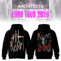 Korn European Tour 2026 Hoodie Korn Band Merch Best Gift For Music Lovers - Merchluma