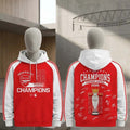 Arsenal FC Premier League 2026 Champions Hoodie Signature Arsenal FC Merch Football Fan Gifts - Merchluma