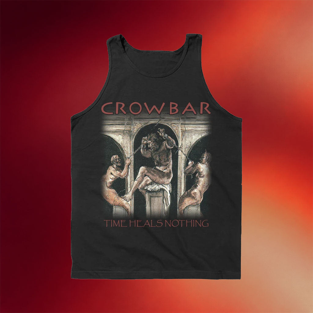 Crowbar Merch 2026 Time Heals Nothing Tank Top Unique Gift For Band Fans - Merchluma