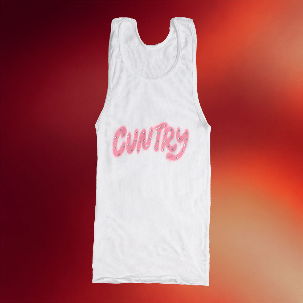 Dasha Merch 2026 Cuntry Tank Top White Unique Gifts For Music Lovers - Merchluma