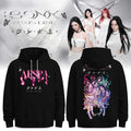 Aespa Aexis Line Global Tour 2026 Black Hoodie Aespa Tour Merch Kpop Fan Gear Gift For MY - Merchluma
