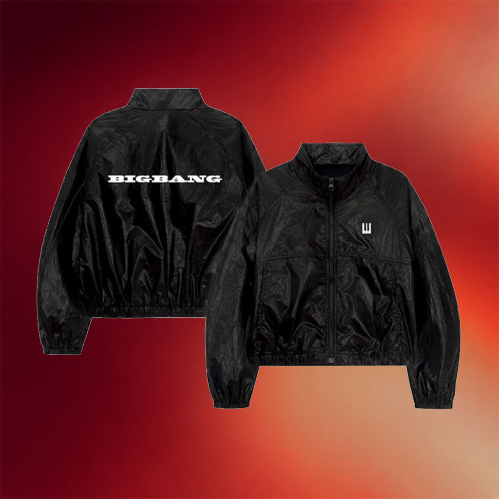 BigBang 2026 2027 World Tour Merch BigBang Logo Windbreaker Jacket Kpop Gear Present For VIP - Merchluma