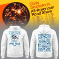 Detroit Lions X Chris Stapleton All American Road Show Hoodie Detroit Lions Merch White - Merchluma