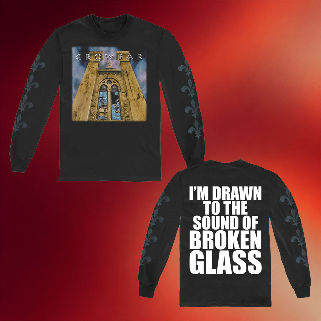 Crowbar Merch 2026 Broken Glass Long Sleeve Shirt Best Gifts For Music Lovers - Merchluma