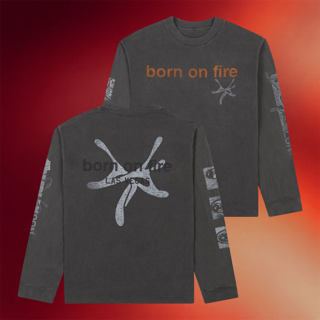 Born On Fire Merch 2026 UY Scuti X Born On Fire Long Sleeve Shirt Present For Brothers - Merchluma
