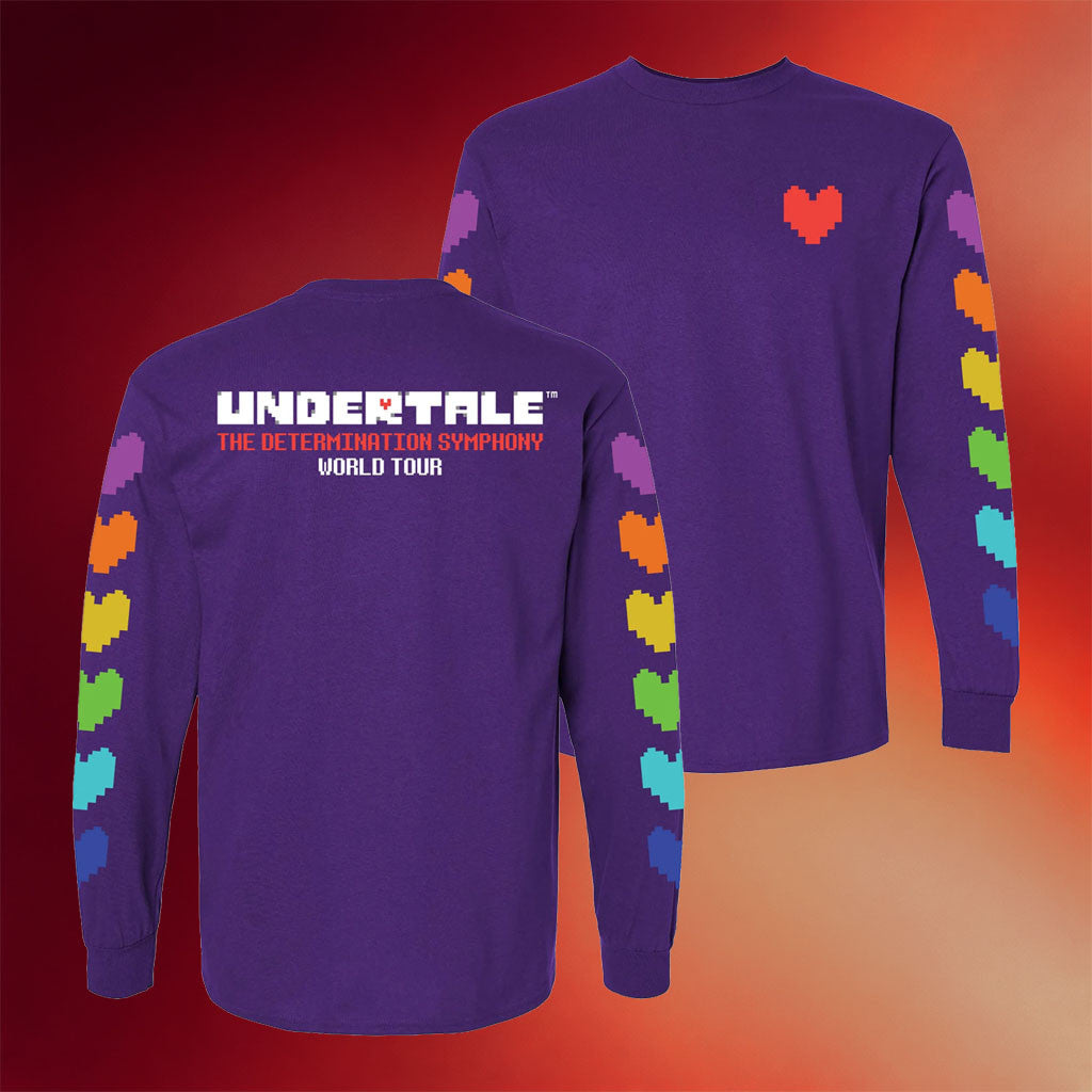 Undertale Symphony Merch 2026 Undertale World Tour Long Sleeve Shirt Gift For Gamers - Merchluma