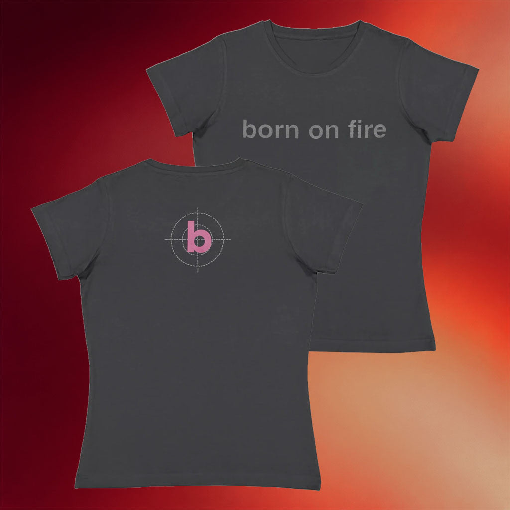 Born On Fire Merch 2026 Core Born On Fire Baby Tee Gift Ideas For Sisters - Merchluma