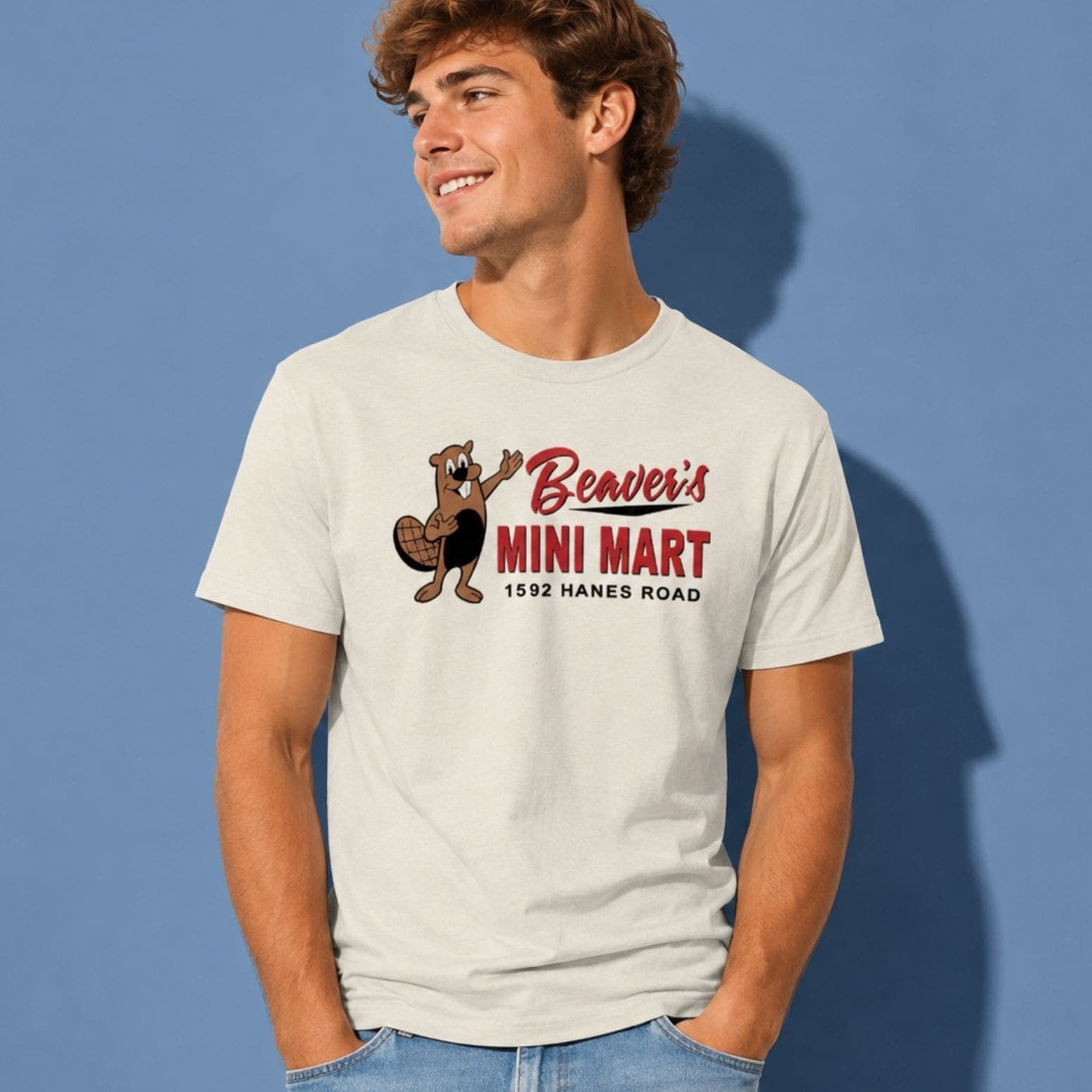 Beavers Mini Mart Beavercreek T-Shirt Buc-ee's Beaver's Mini Mart 1592 Hanes Road Shirt Gifts - Merchluma