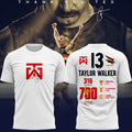 Adelaide Crows x Taylor Walker Forever a Crow White Shirt Taylor Walker Merch Brother Gifts - Merchluma