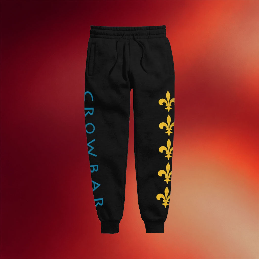 Crowbar Merch 2026 Crowbar New Orleans Sweatpants Gift For Band Fans - Merchluma