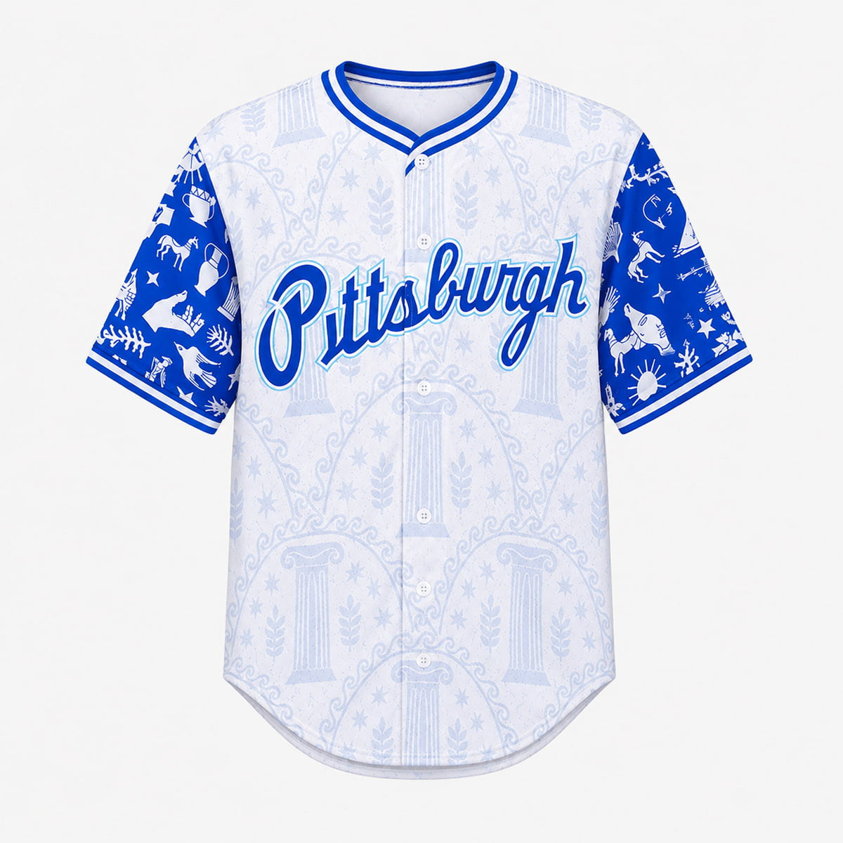 2026 Pirates Greek Heritage Day Jersey Pittsburgh Pirates Merch Best Gifts For Baseball Lovers - Merchluma